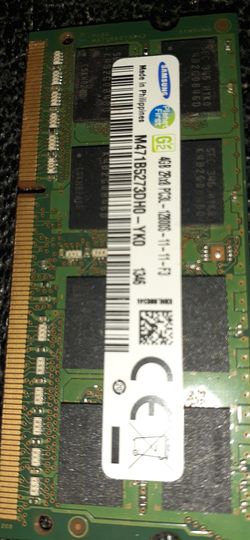 Laptop memory