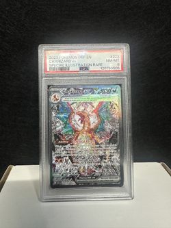 2023 Pokémon Charizard EX Special Illustration Rare Card 223/197 PSA Mint 8