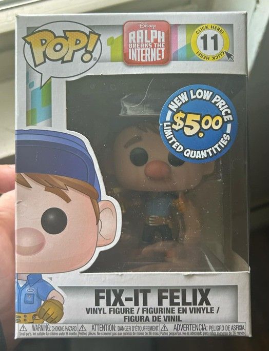 Fix-It-Felix Punko Pop - New - $5
