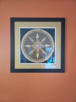 Art Collectible Buddhist Thangka - Mandala - Hand Painted In Ladakh