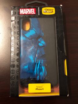 iPhone X Otterbox Case Marvel Edition