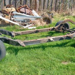 57 Chevrolet Belair Frame And Suspension 