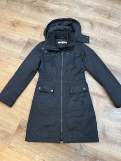 Kenneth Cole - Women's Black Hooded Jacket