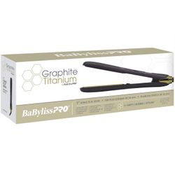 BaByliss Pro Graphite Titanium Ionic Flat Iron