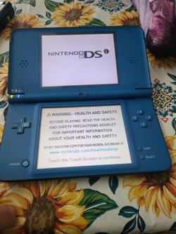 Nintendo DSi XL with case