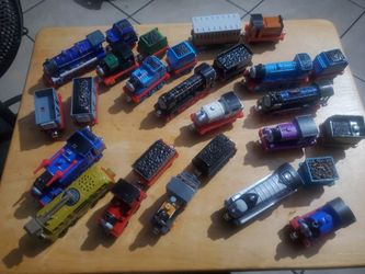 Thomas & Friends Take N Play Along DieCast Metal Tank Engine Train Lot Bundle
