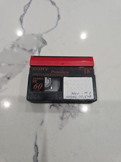 Sony Mini DV Premium Digital Videocassette DVM60