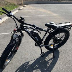 Bicicleta Eléctrica 26” Fat Tire | Nueva y Sellada