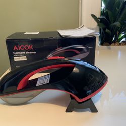 Aicok Garment Steamer for Dual Use, Flat Ironing and Handheld Steaming