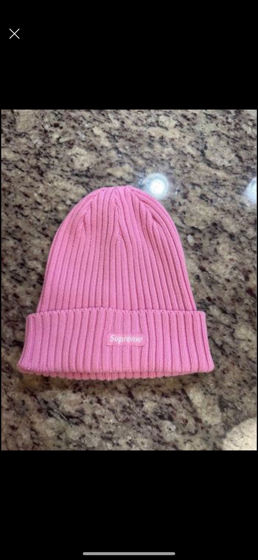 PINK SUPREME BEANIE 