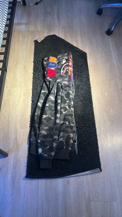 BAPE Shark Full-Zip Camo Hoodie
