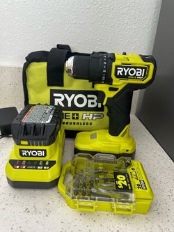 Ryobi ONE+ HP Brushless Compact Drill Kit