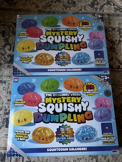 Mystery Squishy Dumpling Countdown Calendar 2-Pack