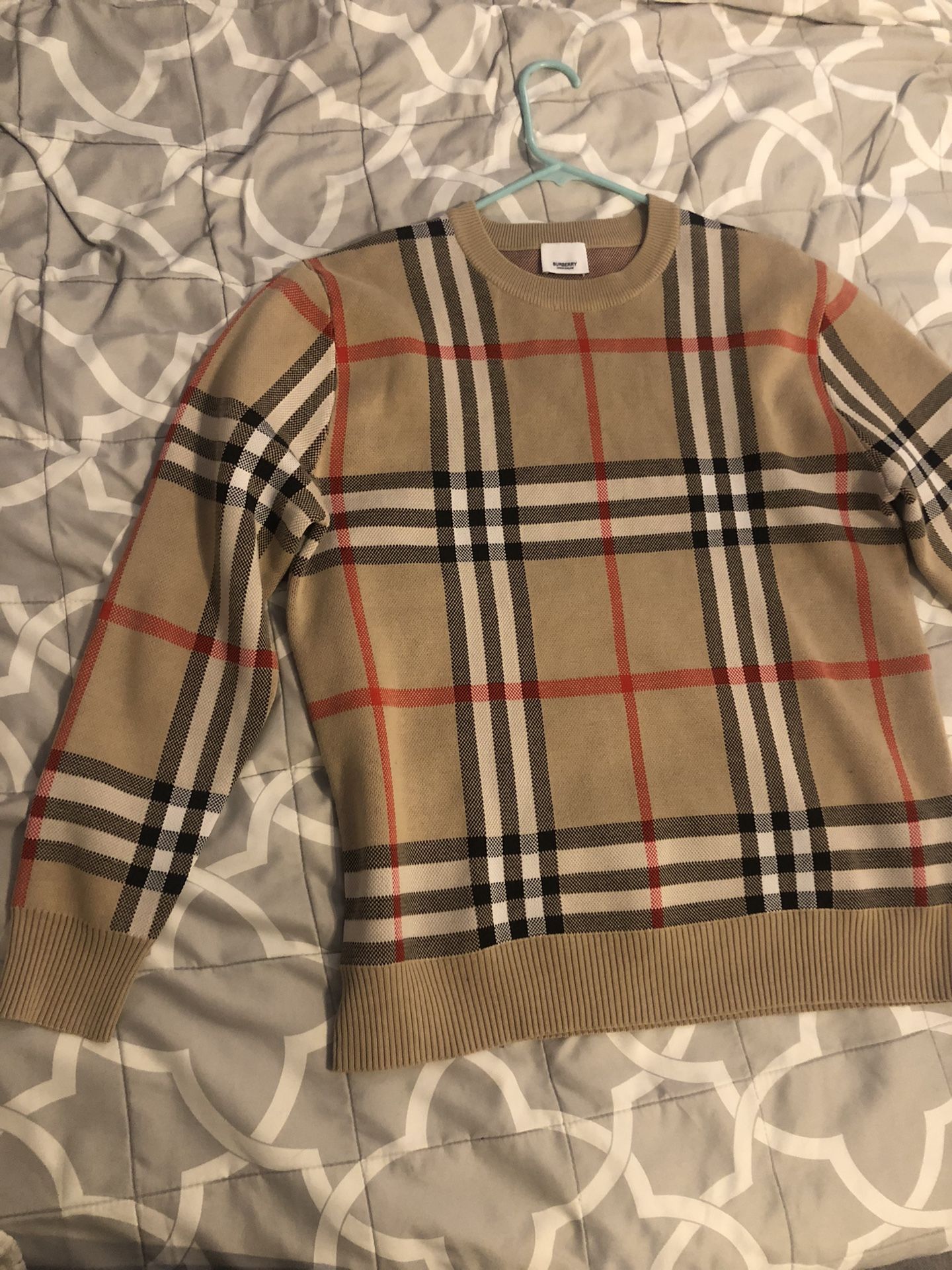 Burberry Pullover Crew Neck Sweater