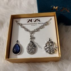 Brand New Interchangeable Womens Necklace
