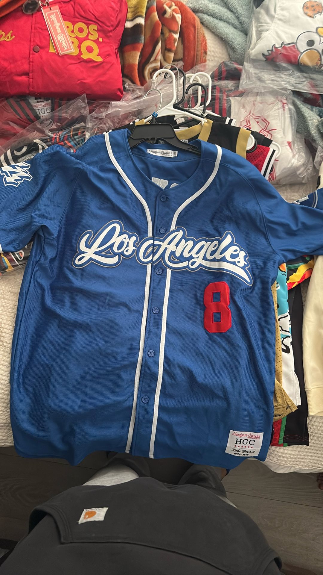 Kobe Dodgers Jersey 3xL