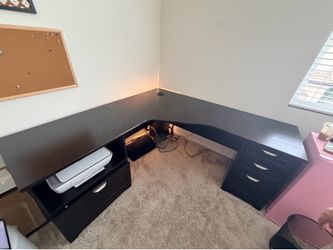 Large corner unit desk