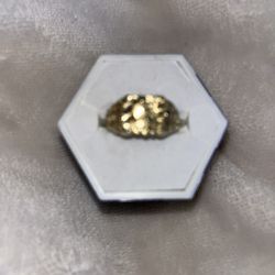 Gold Nugget Ring