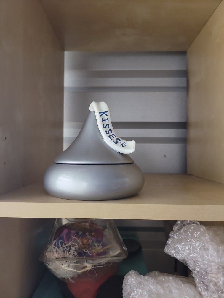 Hershey Kiss Candy Jar