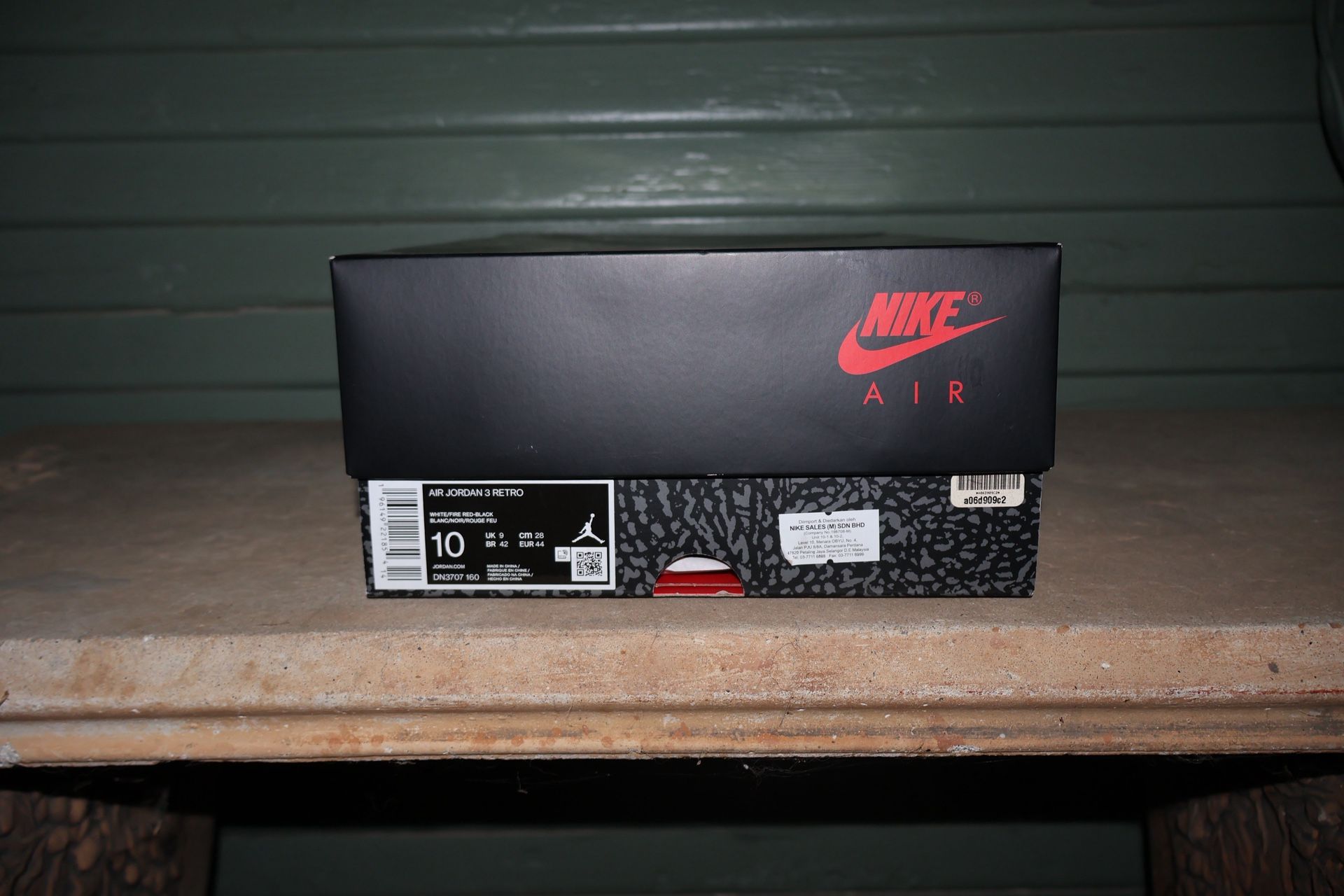 Jordan Fire Red 3