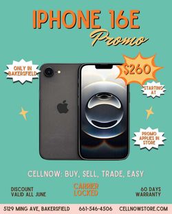 iPhone 16e carrier locked