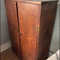 Antique Wooden Closet