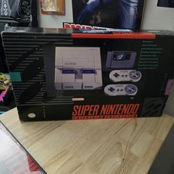 Super Nintendo Console Cib 1991 Original