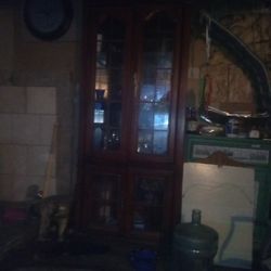 Cutch Curio Cabnet With Light 