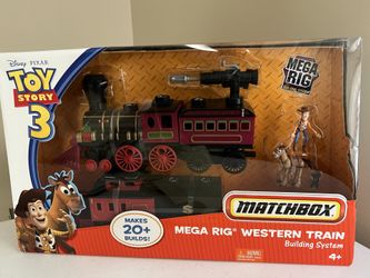 Disney Pixar Toy Story 3 Matchbox MegaRing Western Train Building System 