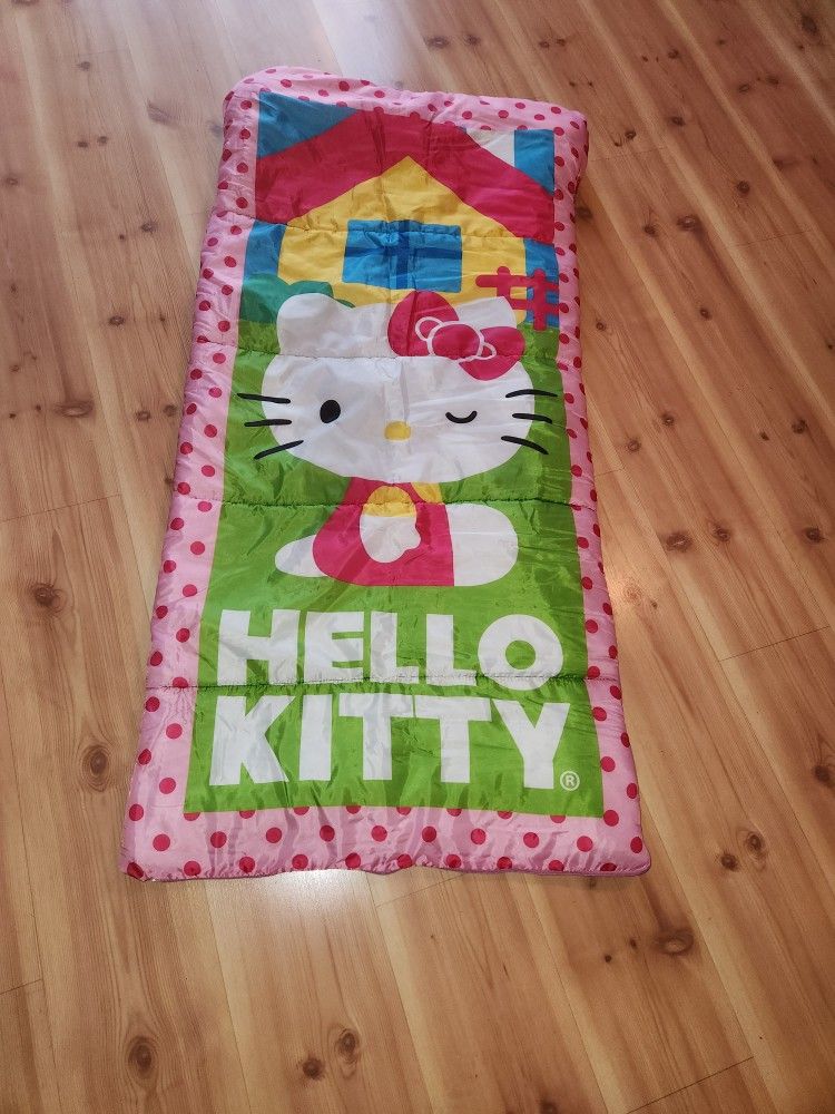Sanrio winking hello kitty  sleeping bag