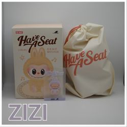 Authentic Labubu “Have A Seat – ZIZI” | New OPEN BOX