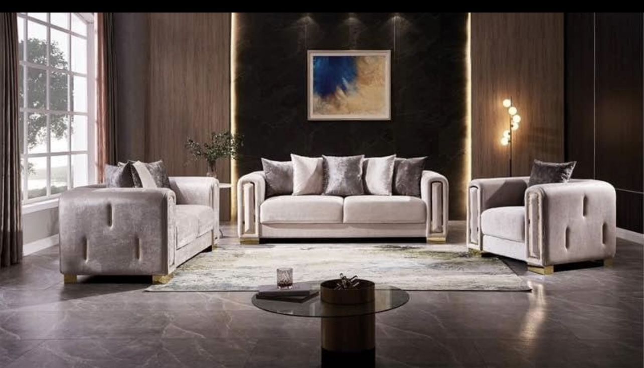 Velvet Sofa Loveseat