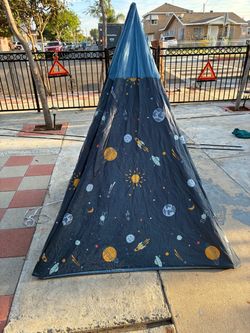 Kids Space-Themed Teepee Play Tent