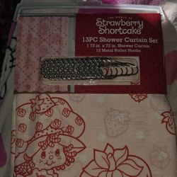 Strawberry Shortcake Shower Curtain 
