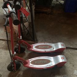 2 Razor Scooters