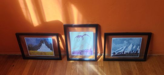 Lord of the Rings framed prints