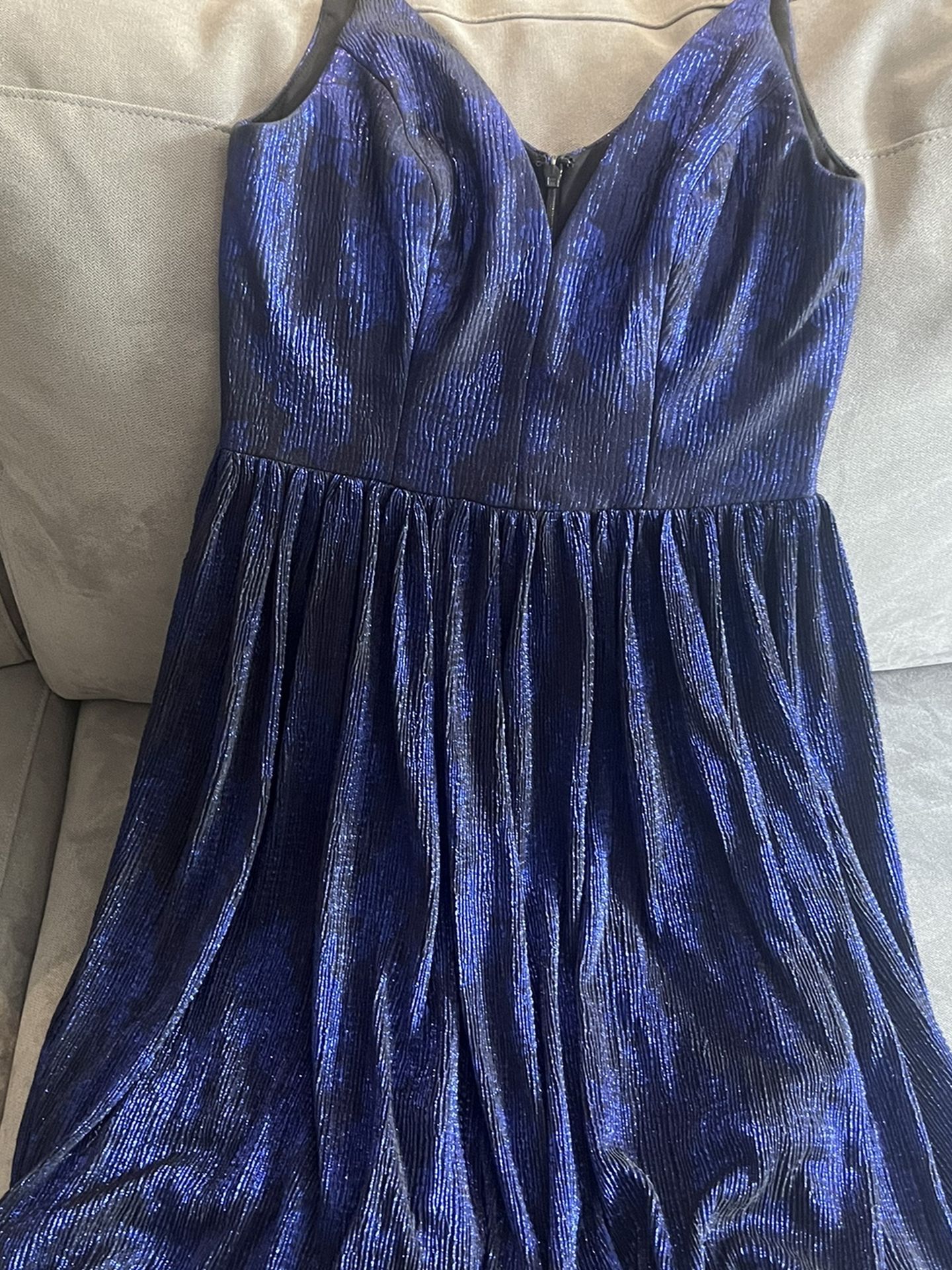 Blue Party Dress- Worn For 3 Hours