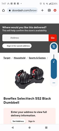 Bowflex Select A Weight 552