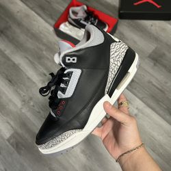 Jordan 3 Black Cement 2024