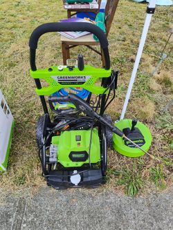 New Greenworks 2000psi Pressure Washer