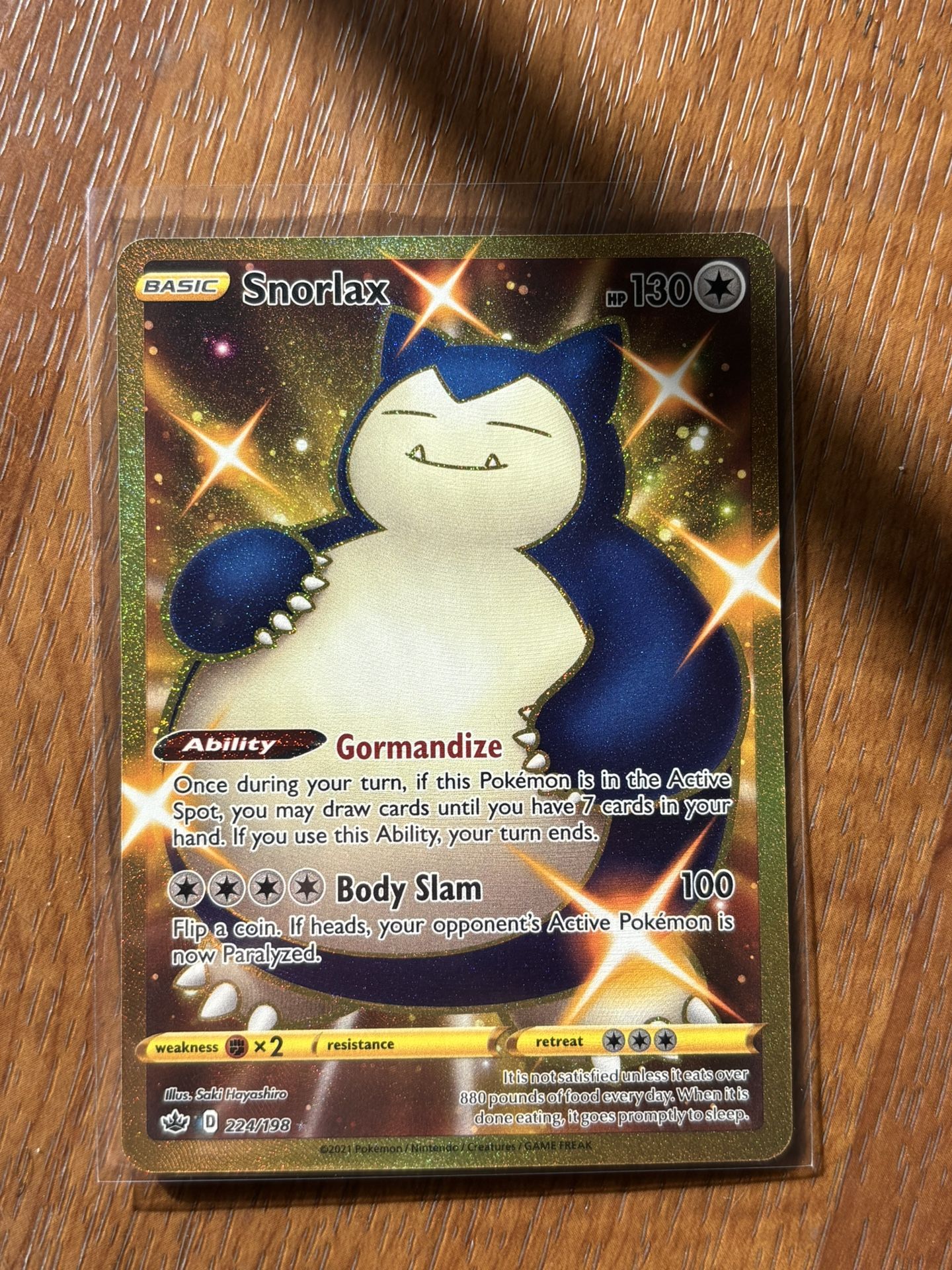Snorlax ( Secret Rare)