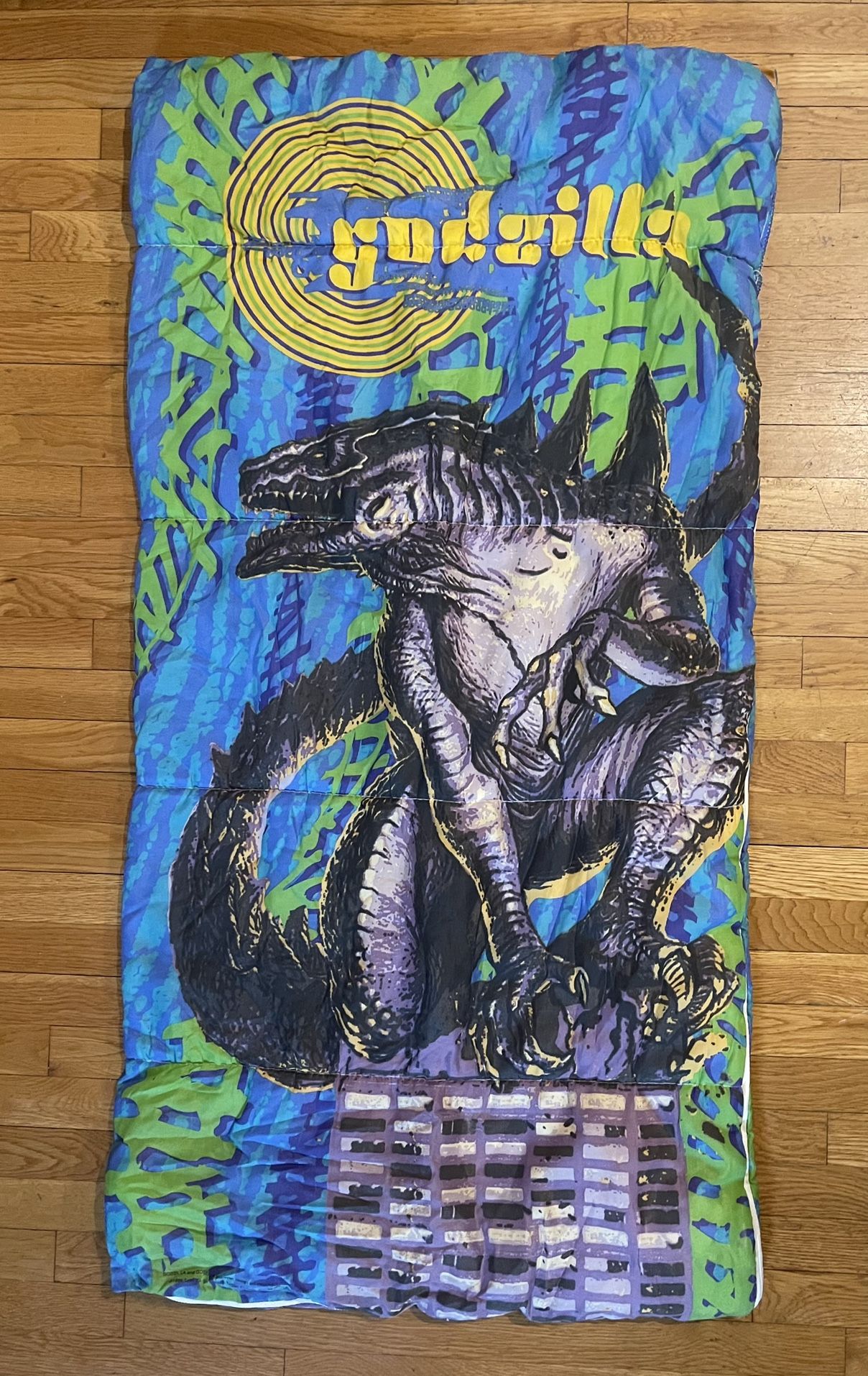 Vintage Godzilla Sleeping Bag