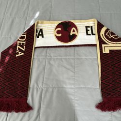 Vintage Club America 100 Años Scarf 2016 Rare Color Way Burgundy Primera Division Mexico  