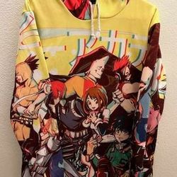 Anime My Hero Academia 3D Printed Hoodie Pullover

