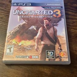 Uncharted 3 PS3 