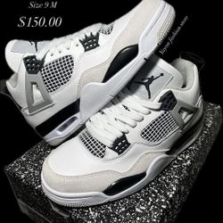 Jordan Retro 4  Military Size 9