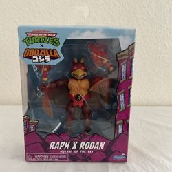 TMNT Teenage Mutant Ninja Turtles X Godzilla Raph X Rodan 5" Figure New 2025