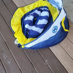 Inflatable Infant Pool Chair With Shade