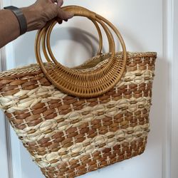 New Straw Purse 