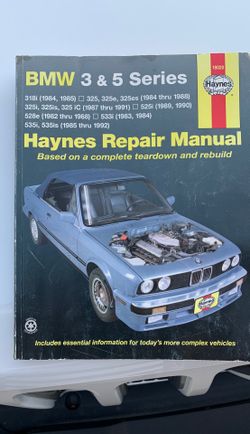 BMW 3&5 Series Hanes Repair Manuel